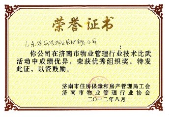 优秀组织奖